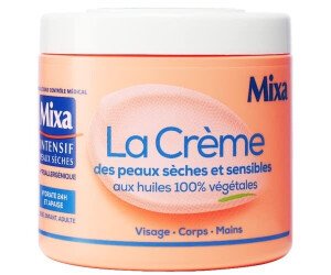 Mixa crème pour Peaux Sèches et Sensibles - Visage, Corps, Mains
