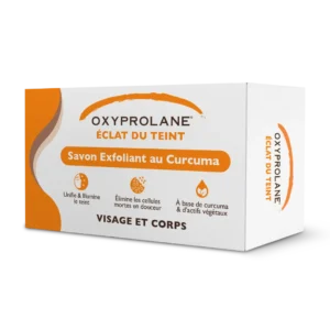 OXYPROLANE Savon Exfoliant au curcuma Éclat du teint