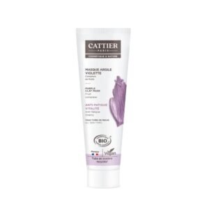 CATTIER Masque à l'Argile Violette Bio Tous Types de Peaux 100ml